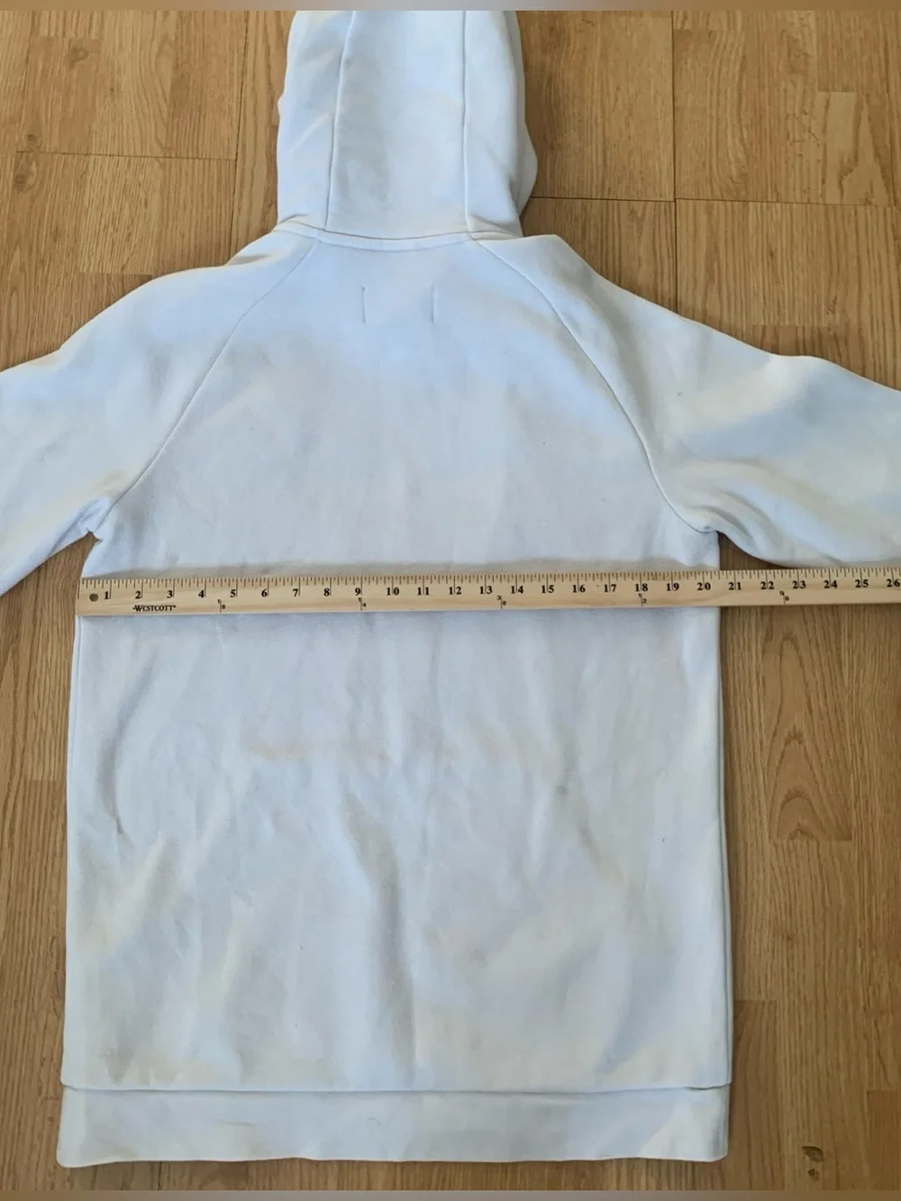 Jordan Paris Saint Germain White Hoodie Kangaroo Pocket Logo Men’s M BQ8350-100